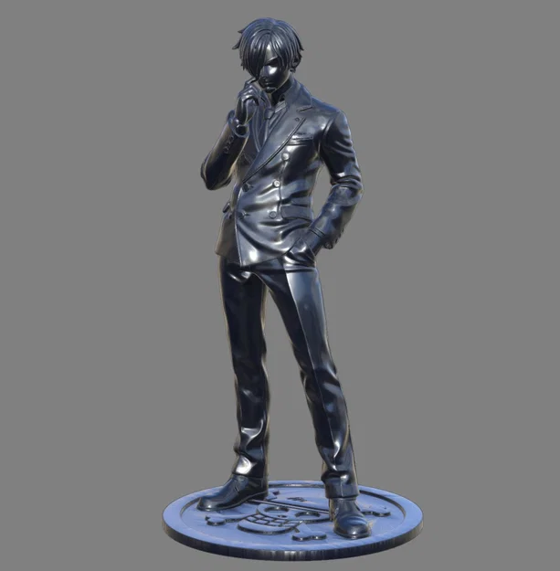 Sanji (One Piece) – Mẫu figure 3D chi tiết cao - Image 3