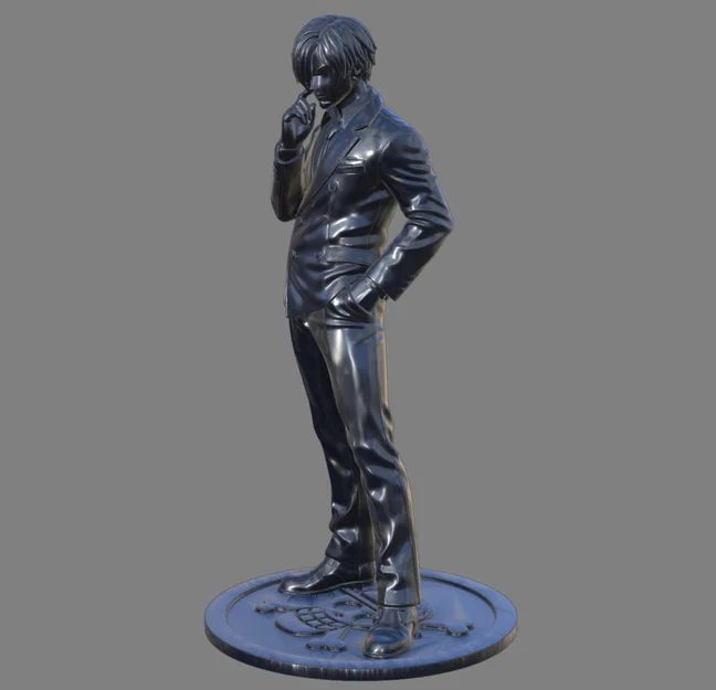 Sanji (One Piece) – Mẫu figure 3D chi tiết cao - Image 4