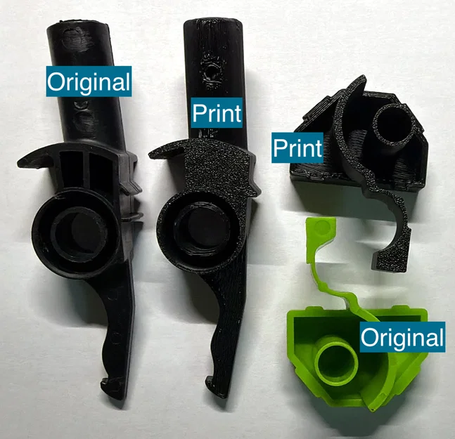 Phụ tùng thay thế tay cầm LUX-Tools (handle replacement parts) - Image 1
