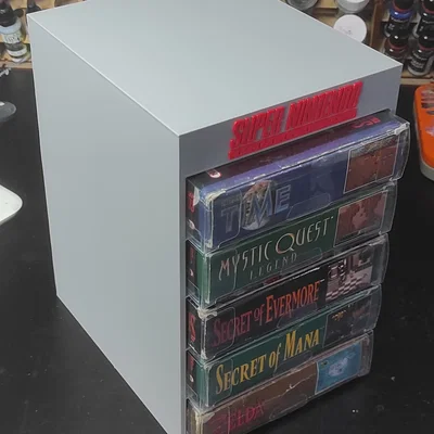 Kệ dựng dọc game Super Nintendo