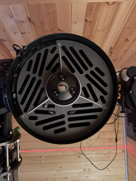 Mặt nạ Tri-Bahtinov cho kính thiên văn Celestron C11 - Image 3