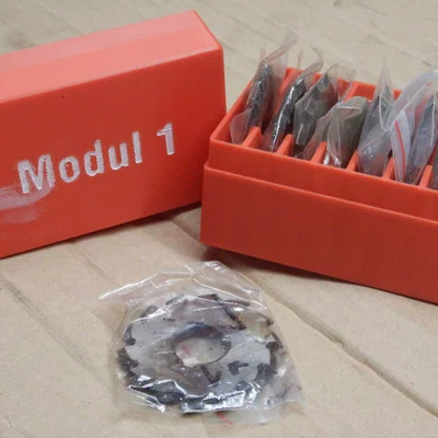 Hộp đựng dao phay modul & dao phay bánh răng (Module 1)