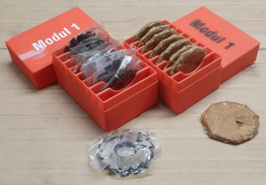 Hộp đựng dao phay modul & dao phay bánh răng (Module 1) - Image 5