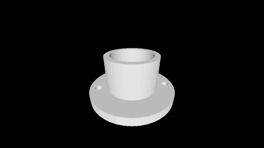 Đầu nối ống 24mm dạng ren - Phụ kiện 3D hỗ trợ lắp ráp chắc chắn - Image 1