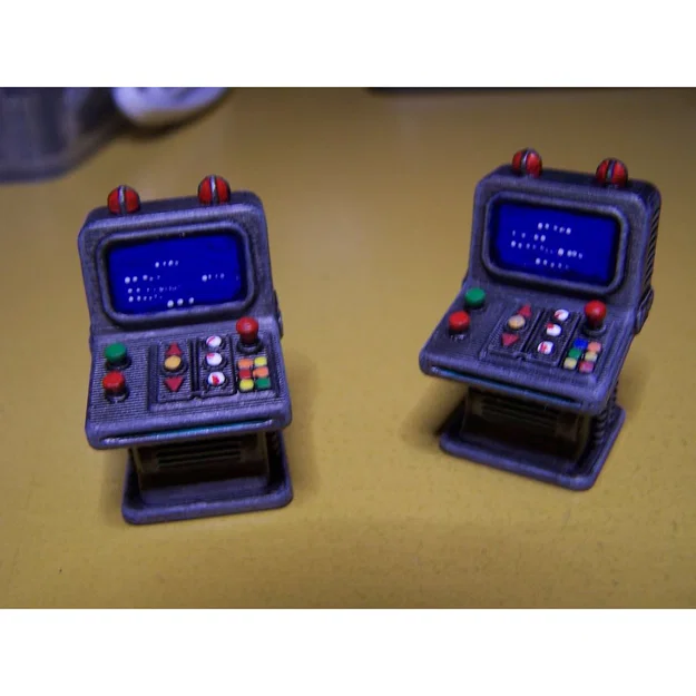 Mô hình Bảng Điều Khiển (Control Console) cho Sa Bàn & Trò Chơi - Image 2