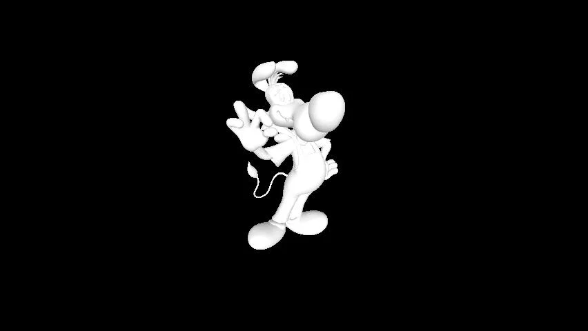 Mô hình nhân vật Lupo (Fix and Foxy) in 3D cực đẹp - Image 1