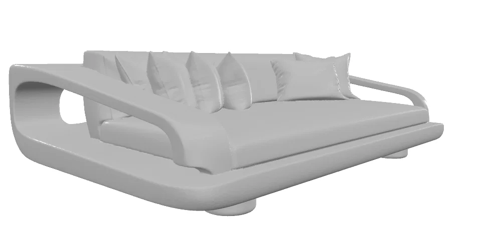 Mô hình ghế sofa mini trang trí MODELLINO DI ARREDO GT13 - Image 3