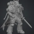 Mô hình Cubone Space Marine cực ngầu cho người chơi Warhammer 40k - Thumbnail 1
