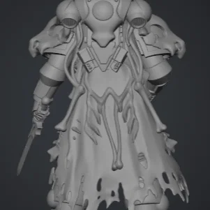 Mô hình Cubone Space Marine cực ngầu cho người chơi Warhammer 40k