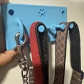 Móc treo tường dây dắt & vòng cổ chó kèm vòng Snap Hook - Thumbnail 2