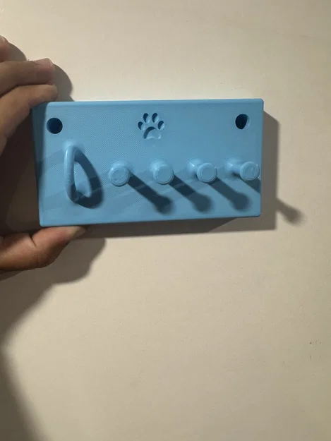 Móc treo tường dây dắt & vòng cổ chó kèm vòng Snap Hook - Image 3