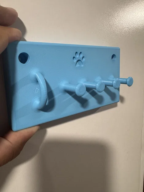 Móc treo tường dây dắt & vòng cổ chó kèm vòng Snap Hook - Image 4