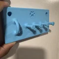 Móc treo tường dây dắt & vòng cổ chó kèm vòng Snap Hook - Thumbnail 4
