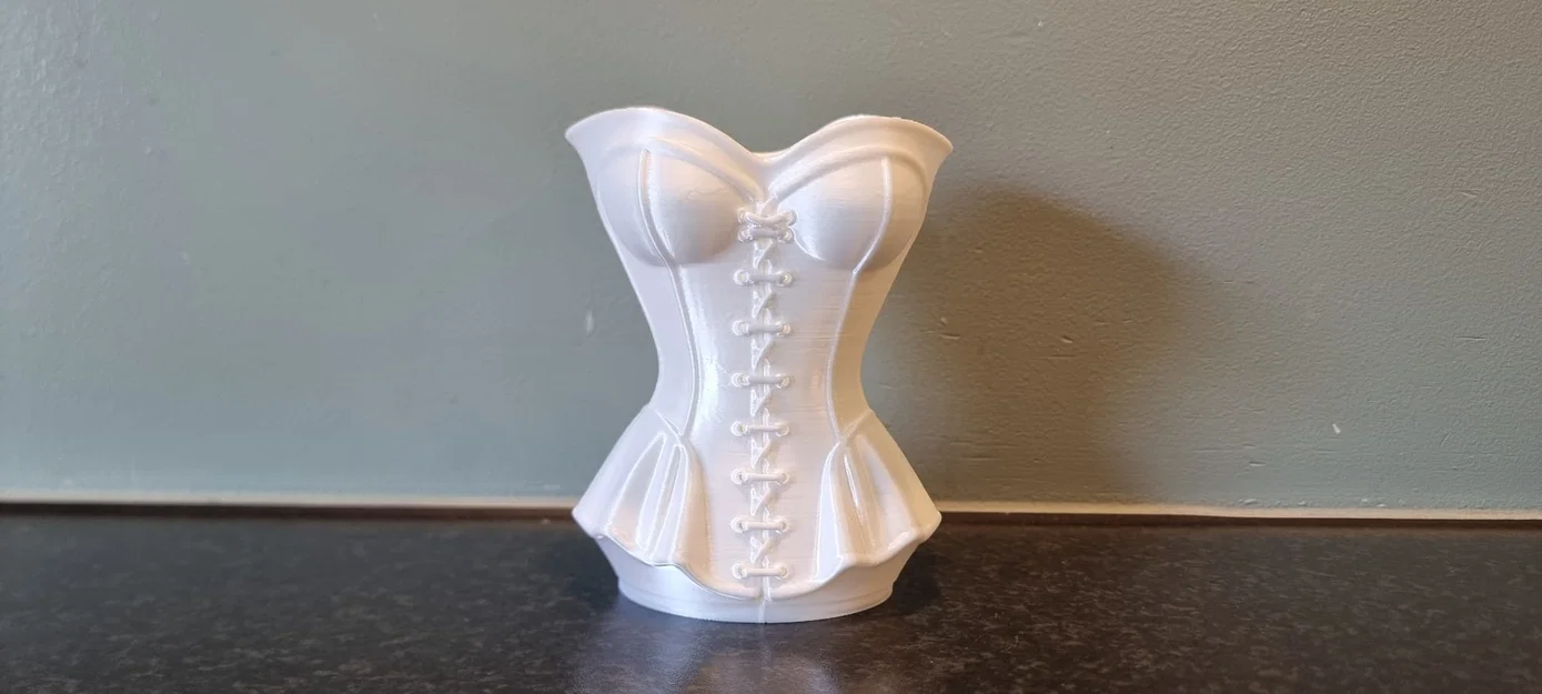 Bình hoa Corset Vase – Thiết kế thắt dây (Lace Up) & chi tiết - Image 2