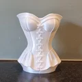 Bình hoa Corset Vase – Thiết kế thắt dây (Lace Up) & chi tiết - Thumbnail 2