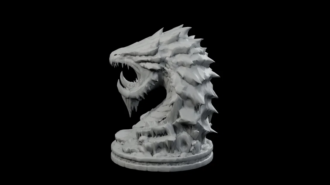 Glacier Maw Leviathan – Tượng Leviathan Băng Trồi Lên Từ Bệ Thờ - Image 2