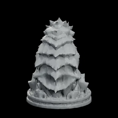 Glacier Maw Leviathan – Tượng Leviathan Băng Trồi Lên Từ Bệ Thờ