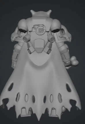 Mô hình 3D Cubone Space Marine độc lạ cho người yêu thích Warhammer - Image 3