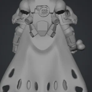 Mô hình 3D Cubone Space Marine độc lạ cho người yêu thích Warhammer