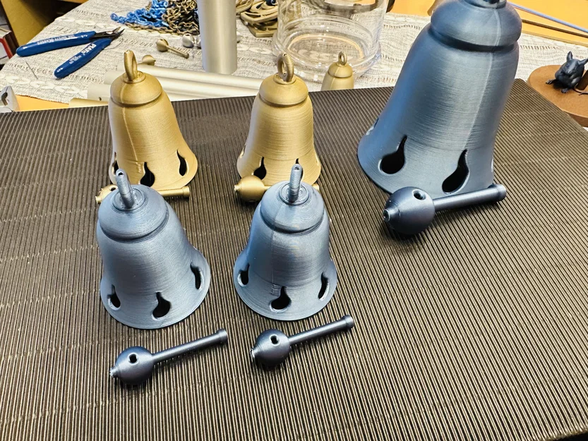 Bộ lắp ráp chuông gió Gothic - Hells Bells Chime Bausatz - Image 4