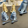 Bộ lắp ráp chuông gió Gothic - Hells Bells Chime Bausatz - Thumbnail 4