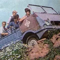 Mô hình in 3D xe cổ Škoda 998 Agromobil 1962 địa hình - Thumbnail 3