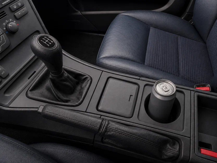 Volvo V70 / S60 / S80 — Khay để ly thả vào (phong cách OEM) - Image 3