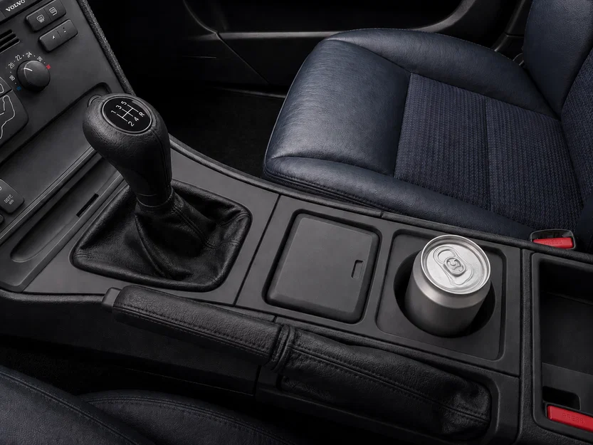 Volvo V70 / S60 / S80 — Khay để ly thả vào (phong cách OEM) - Image 5