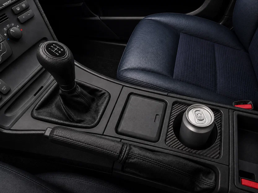 Volvo V70 / S60 / S80 — Khay để ly thả vào (phong cách OEM) - Image 6