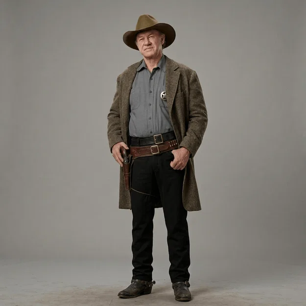 Mô hình 3D Little Bill Daggett (Unforgiven 1992) để in 3D - Image 1