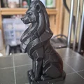 Mô hình tượng sư tử phong cách hình khối (Lion Sculpture) in 3D - Thumbnail 1