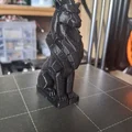 Mô hình tượng sư tử phong cách hình khối (Lion Sculpture) in 3D - Thumbnail 2