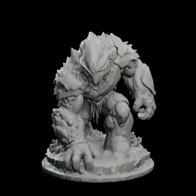Tideworn Shell Golem – Golem Đá Giáp Vỏ Sò