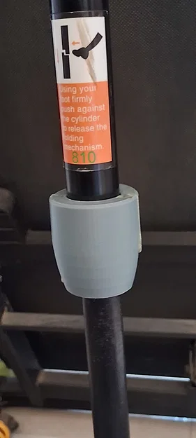 Nắp bảo vệ xy lanh gập máy chạy bộ Sparnod STH-5100 in 3D - Image 3