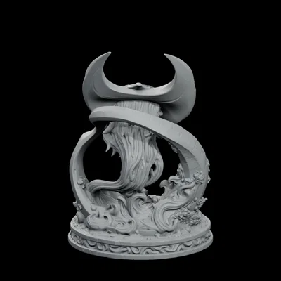 Tượng Thần Cá Đuối Drowned Moon Manta Idol