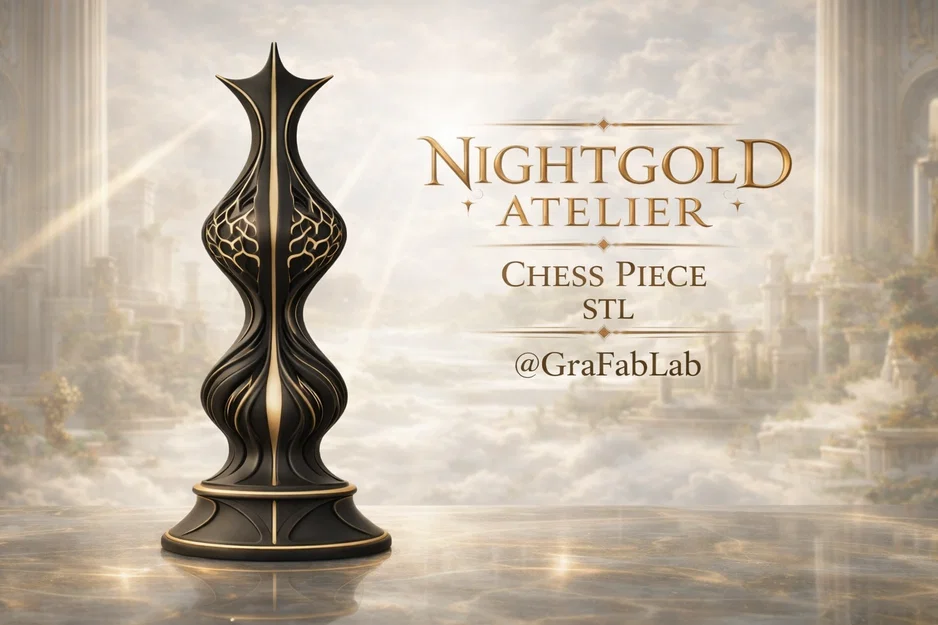 Nightgold Atelier “King” – quân Vua cờ vua - Image 1