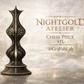 Nightgold Atelier “King” – quân Vua cờ vua - Thumbnail 1