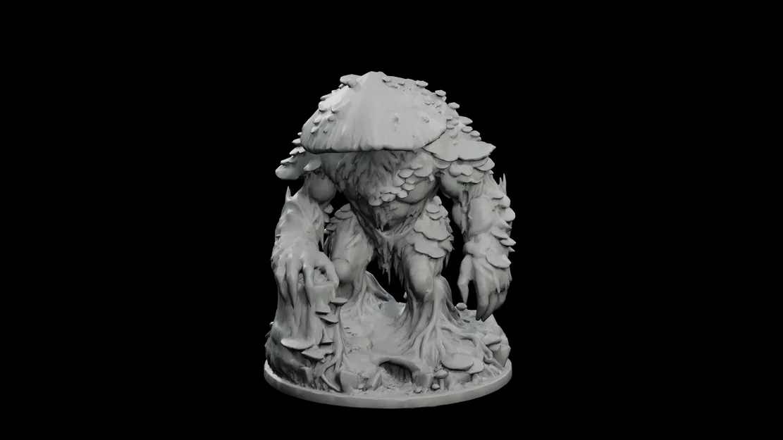Elder Cap Fungus Colossus – Colossus Nấm Già - Image 3