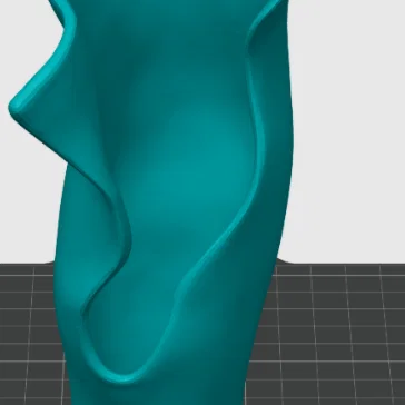 Bình hoa Flowervase with cutout (có khoét họa tiết)