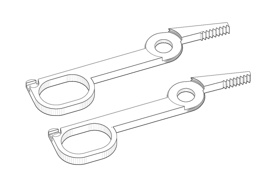 Hemostat gồm hai phần giống hệt nhau - Image 6