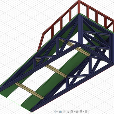 Dốc trưng bày xe cho tỉ lệ 1/24 và 1/32