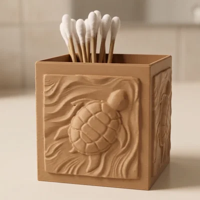 Hộp đựng Relief Rùa Biển (Sea Turtle Relief Container)