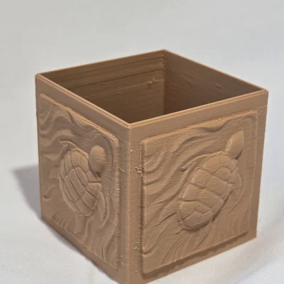 Hộp đựng Relief Rùa Biển (Sea Turtle Relief Container)