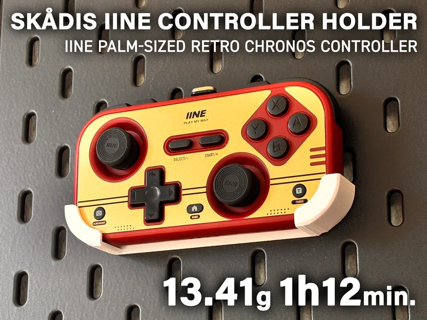 Holder IKEA SKÅDIS cho tay cầm IINE Retro Chronos Controller - Image 1