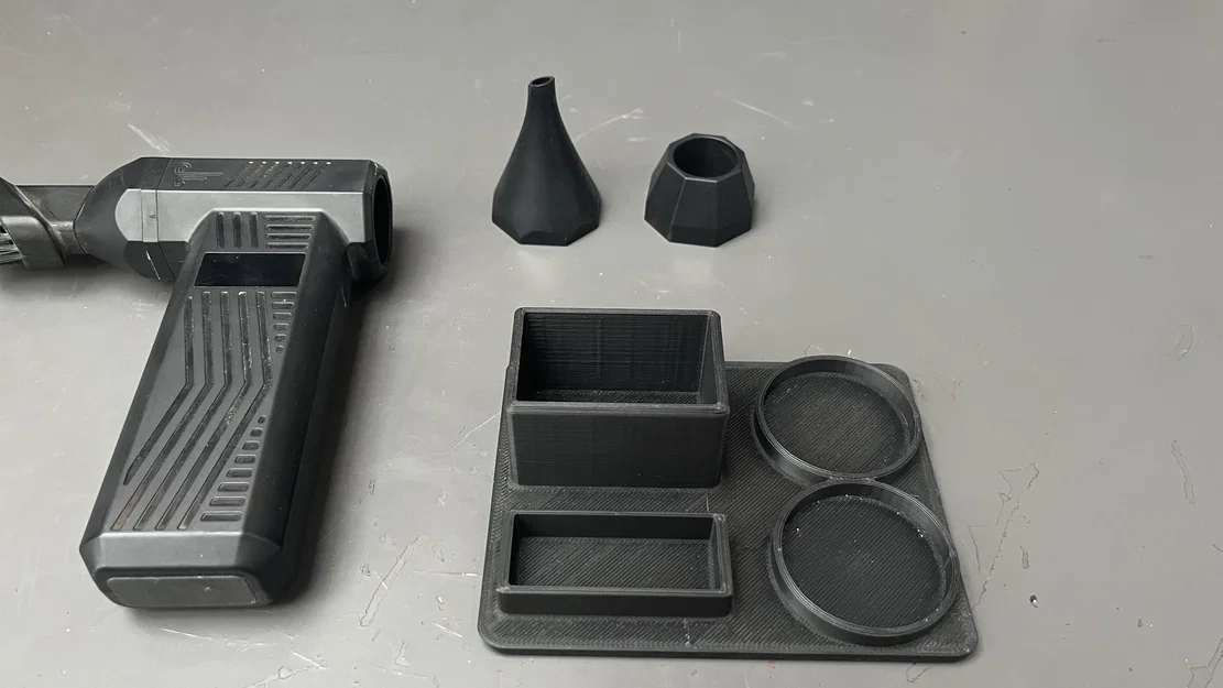 Đế để quạt cầm tay mini và phụ kiện in 3D siêu gọn gàng - Image 1