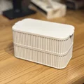 Khay Xếp Chồng 2 Ngăn (2-Compartment Stackable Tray) - Thumbnail 1