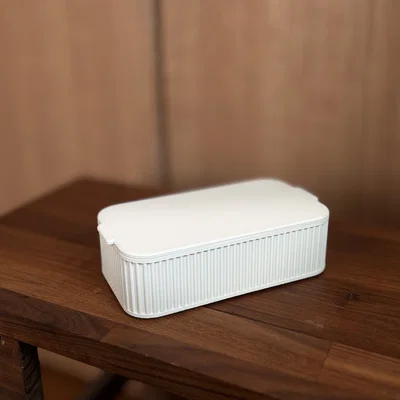 Khay Xếp Chồng 2 Ngăn (2-Compartment Stackable Tray)