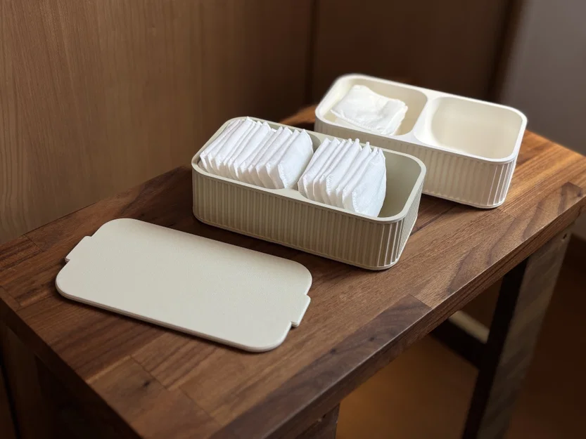 Khay Xếp Chồng 2 Ngăn (2-Compartment Stackable Tray) - Image 4