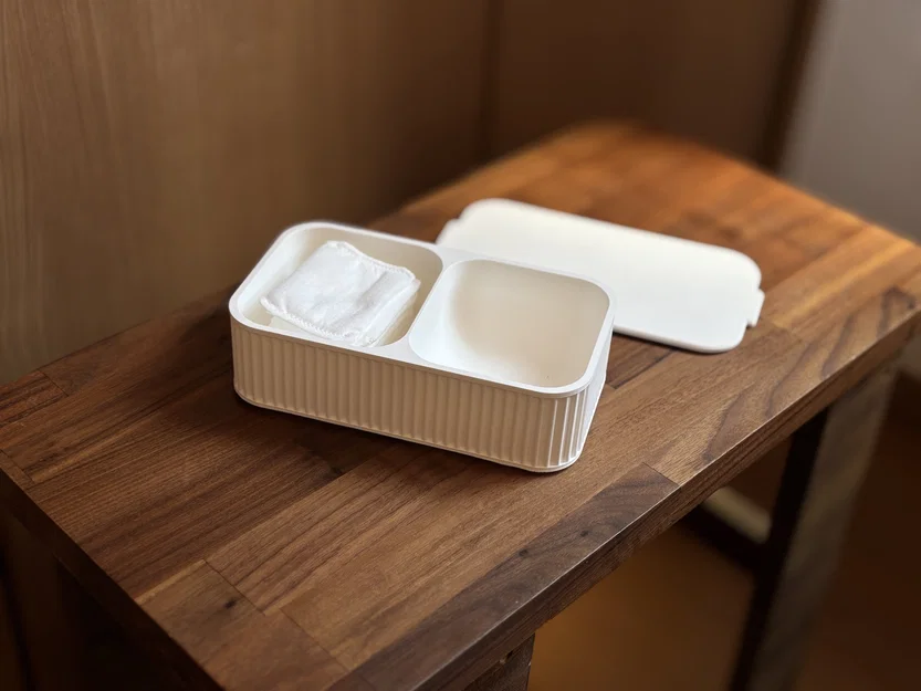 Khay Xếp Chồng 2 Ngăn (2-Compartment Stackable Tray) - Image 7