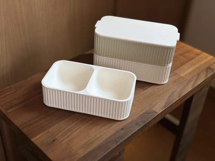 Khay Xếp Chồng 2 Ngăn (2-Compartment Stackable Tray) - Image 9